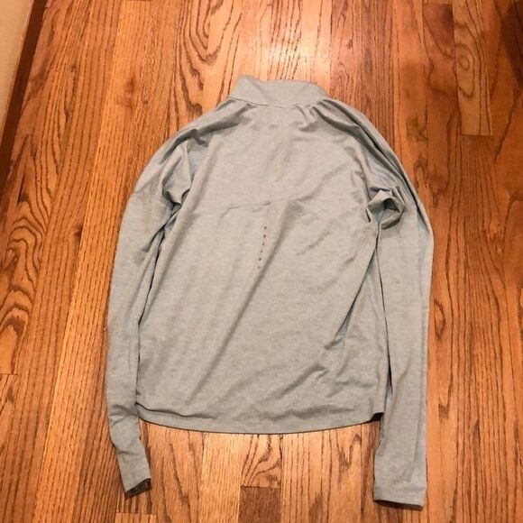 Nike Dri Fit Blue/teal Half Zip Running Shirt - Picture 4 of 9